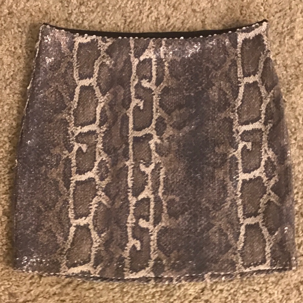 Bebe Sequence Mini skirt